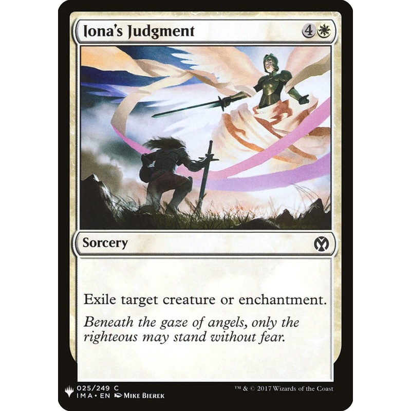 Iona's Judgment [Mystery Booster]