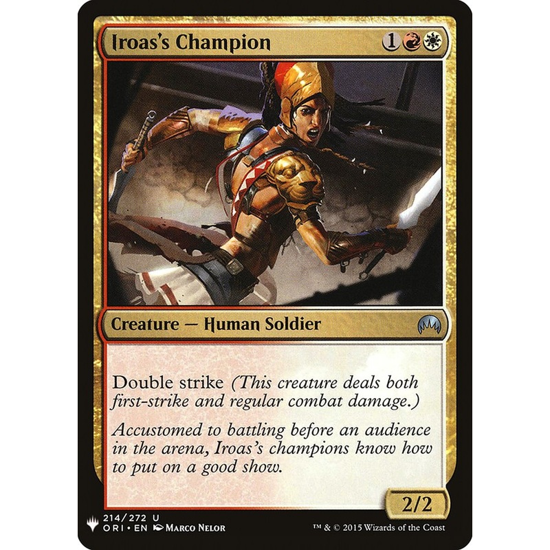 Iroas's Champion [Mystery Booster]