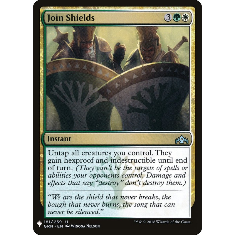 Join Shields [Mystery Booster]