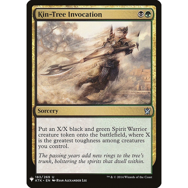 Kin-Tree Invocation [Mystery Booster]