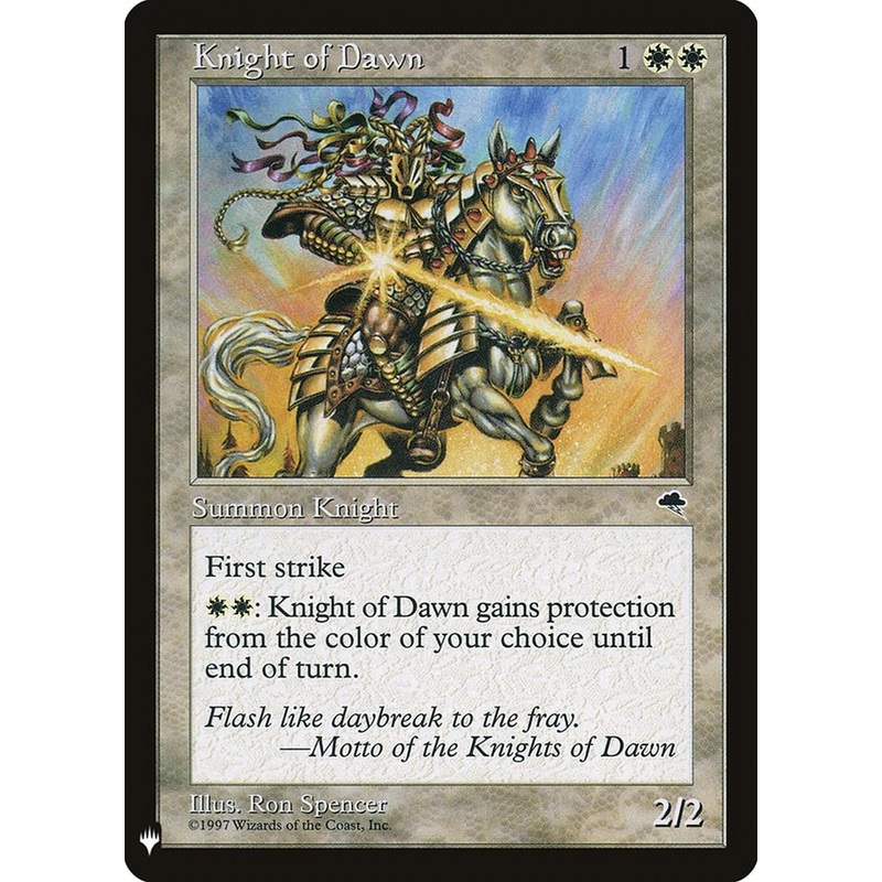 Knight of Dawn [Mystery Booster]