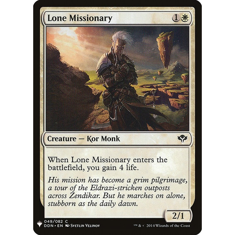 Lone Missionary [Mystery Booster]