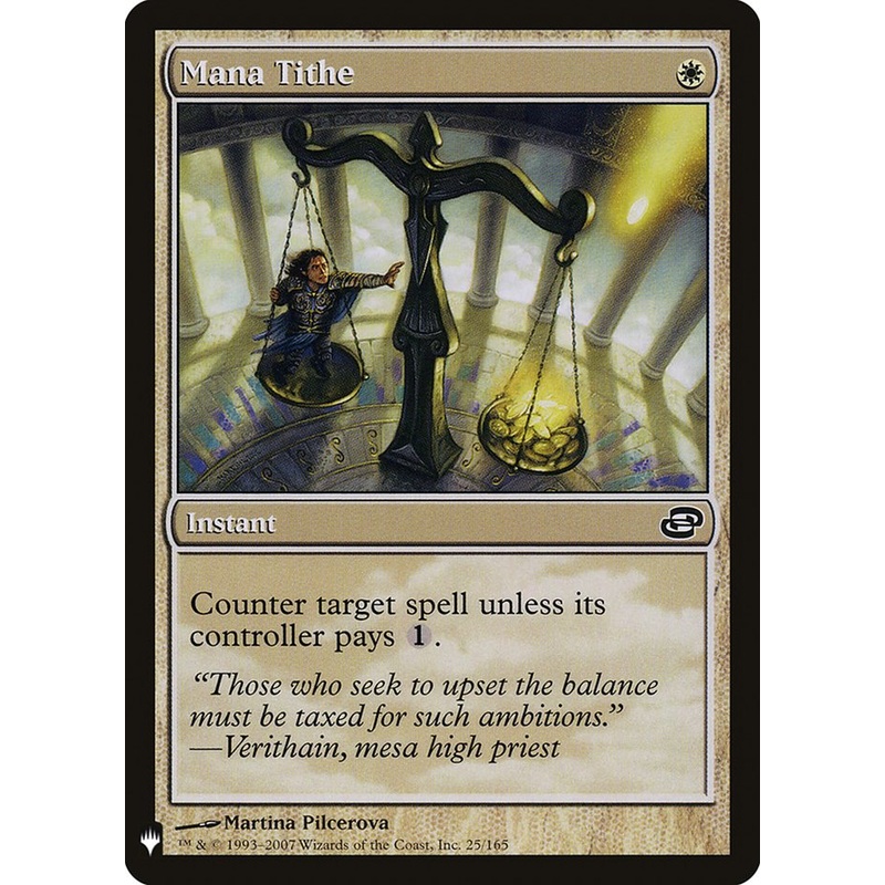 Mana Tithe [The List]