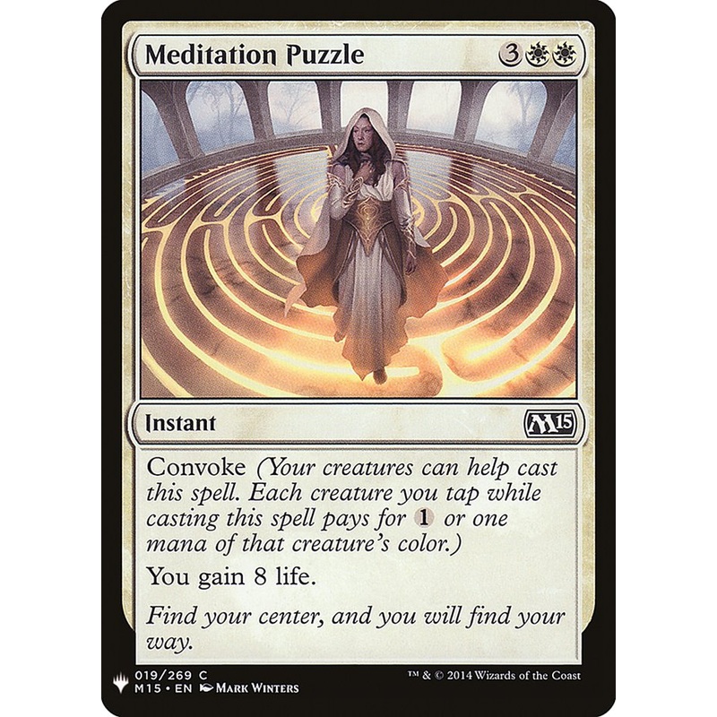 Meditation Puzzle [Mystery Booster]