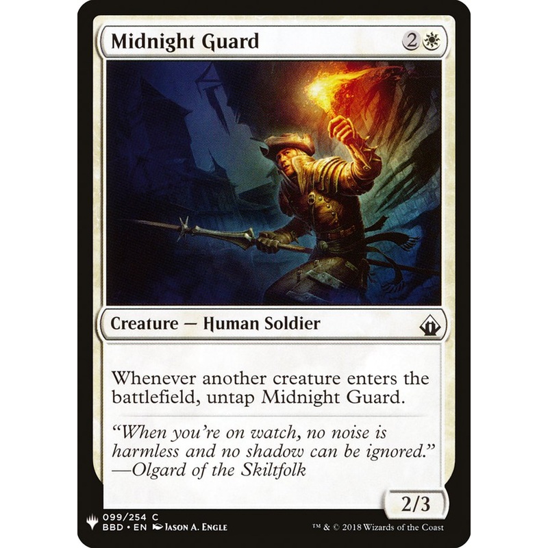 Midnight Guard [Mystery Booster]