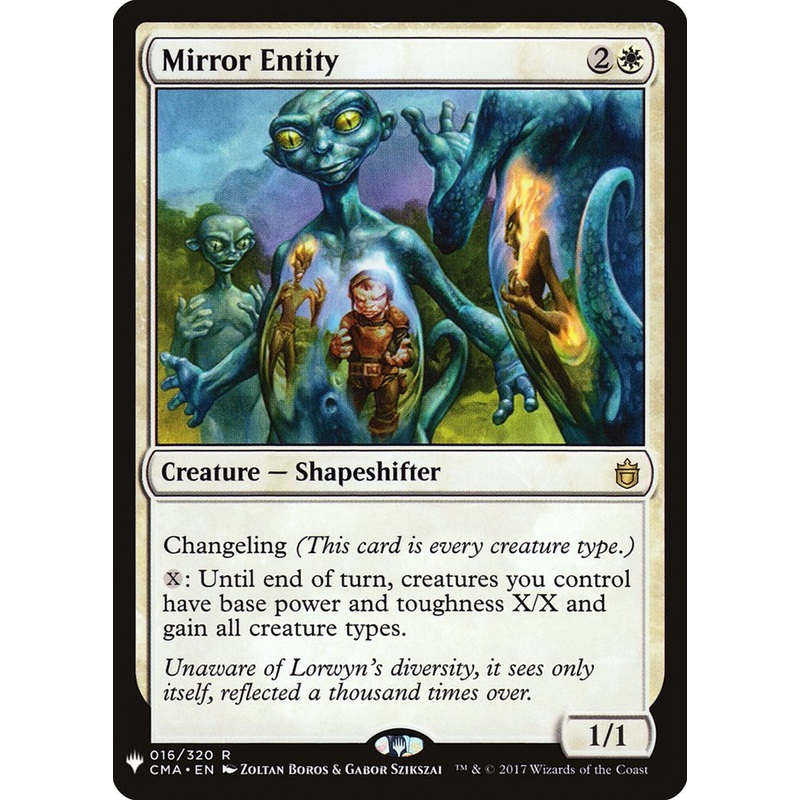 Mirror Entity (CMA) [The List]