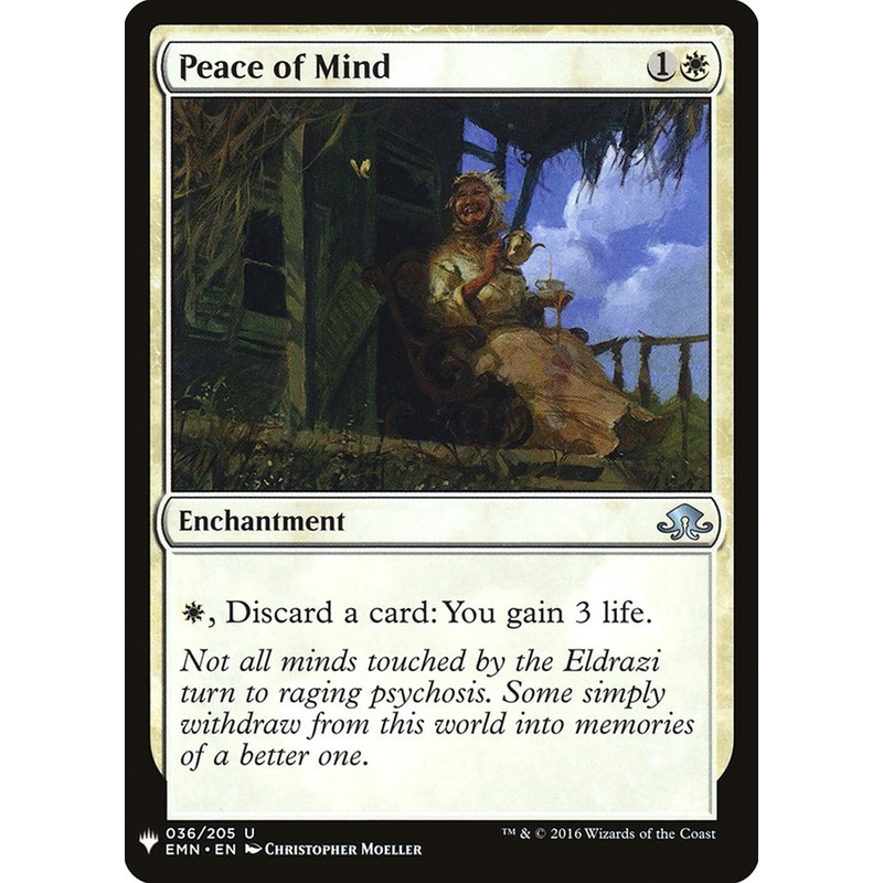 Peace of Mind [Mystery Booster]