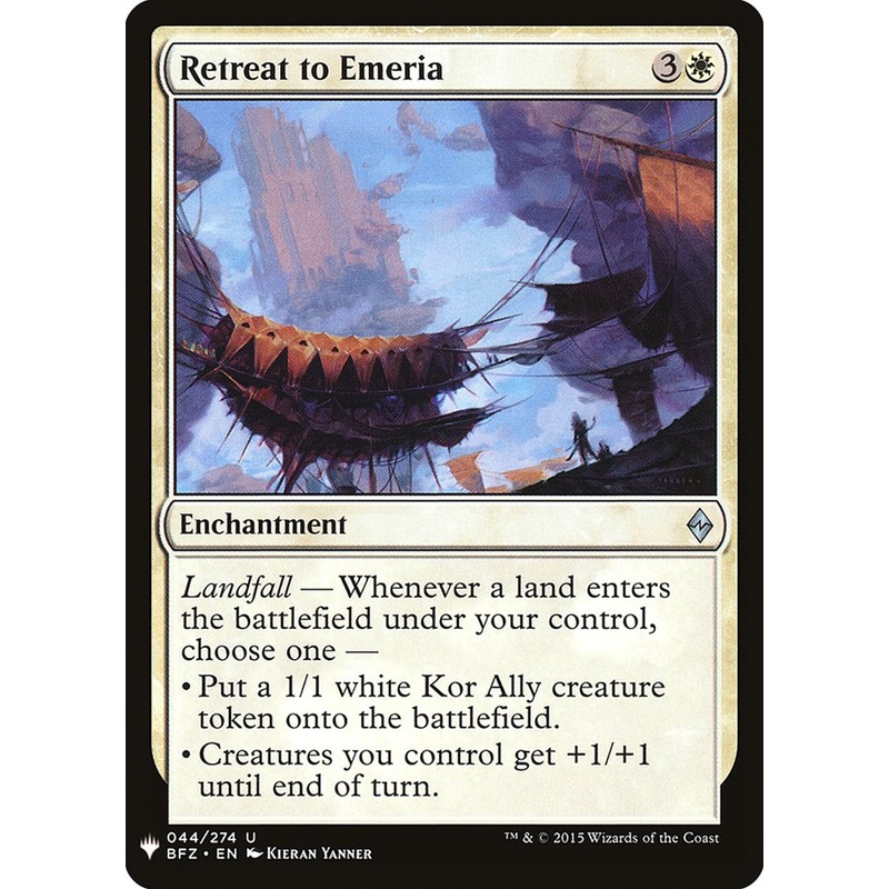 Retreat to Emeria [Mystery Booster]