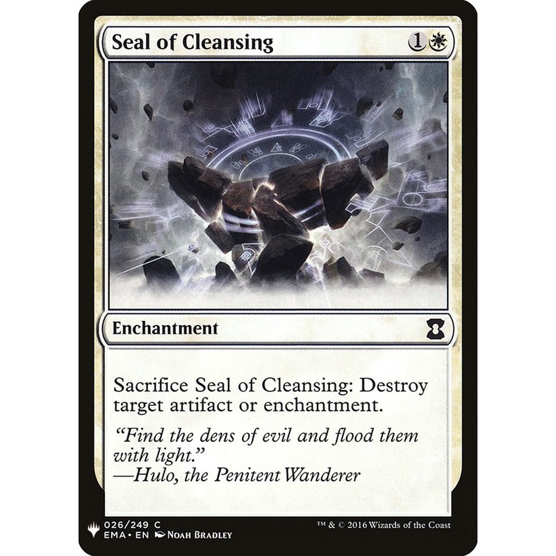 Seal of Cleansing [Mystery Booster]