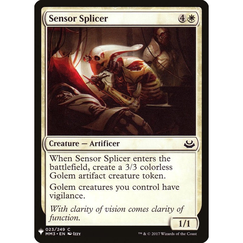 Sensor Splicer [Mystery Booster]