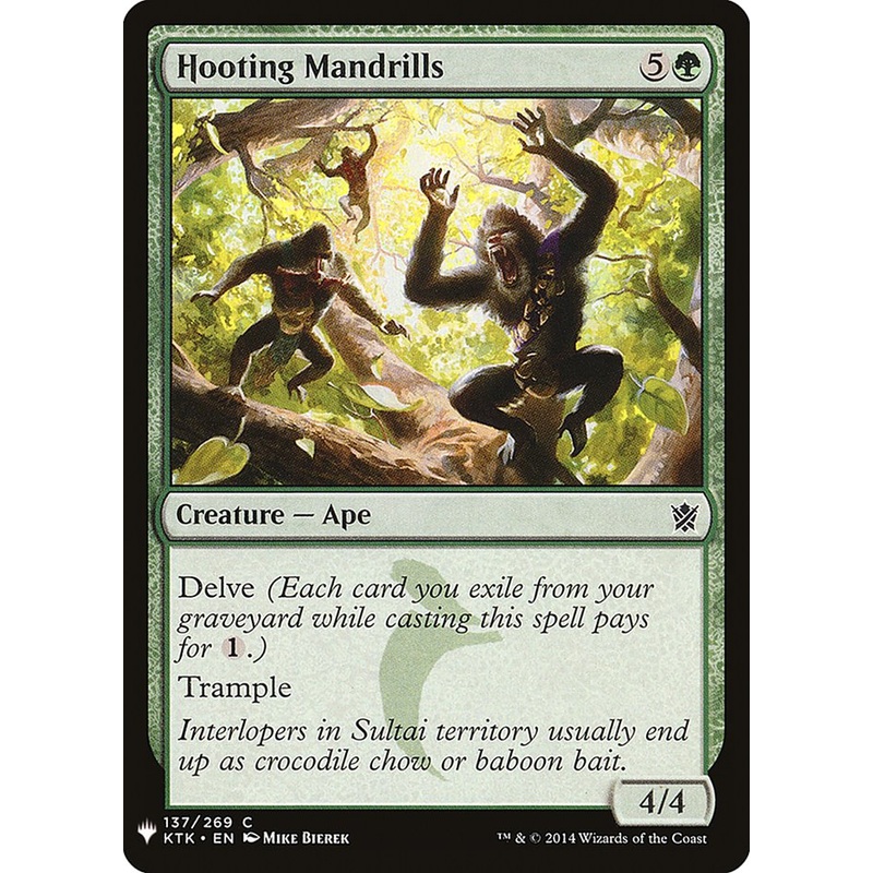 Hooting Mandrills [Mystery Booster]