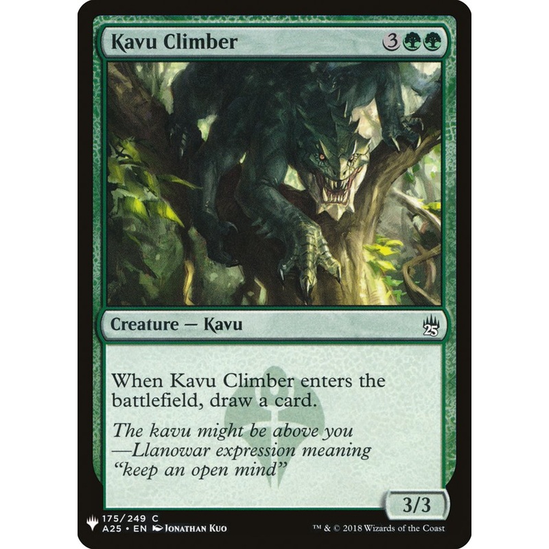 Kavu Climber [Mystery Booster]