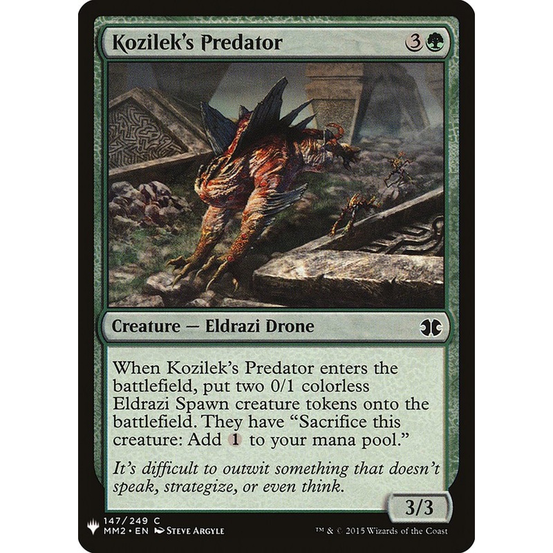 Kozilek's Predator [Mystery Booster]
