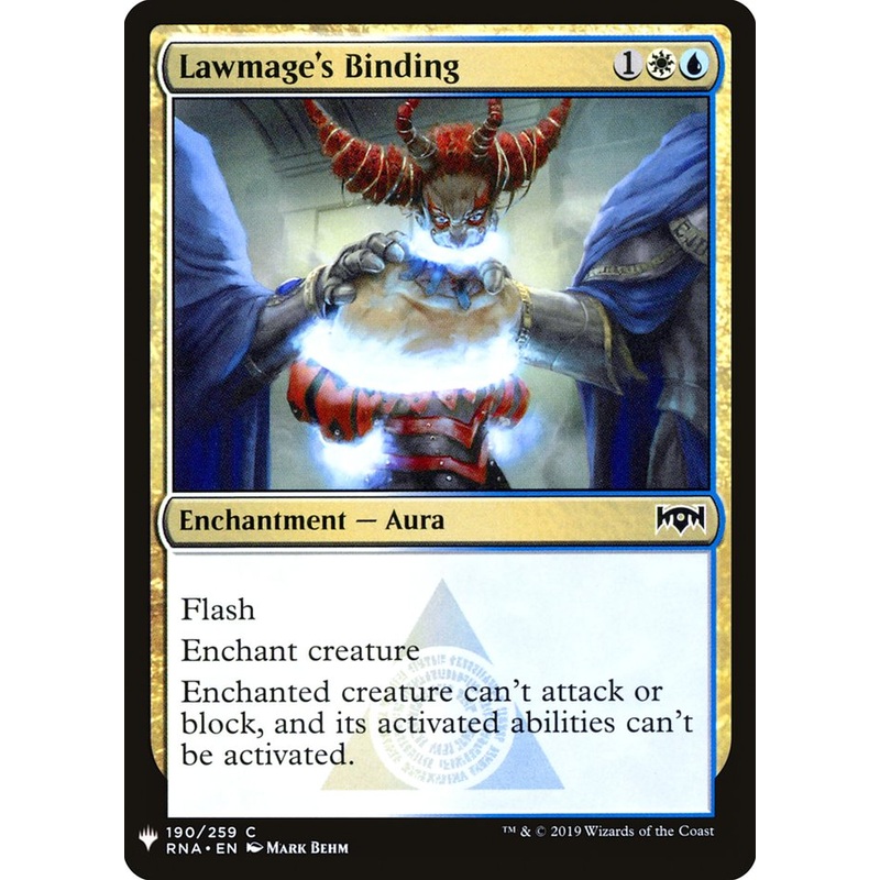 Lawmage's Binding [Mystery Booster]