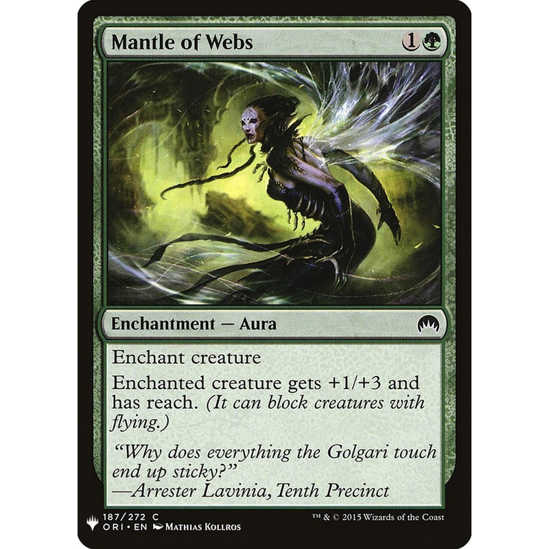 Mantle of Webs [Mystery Booster]