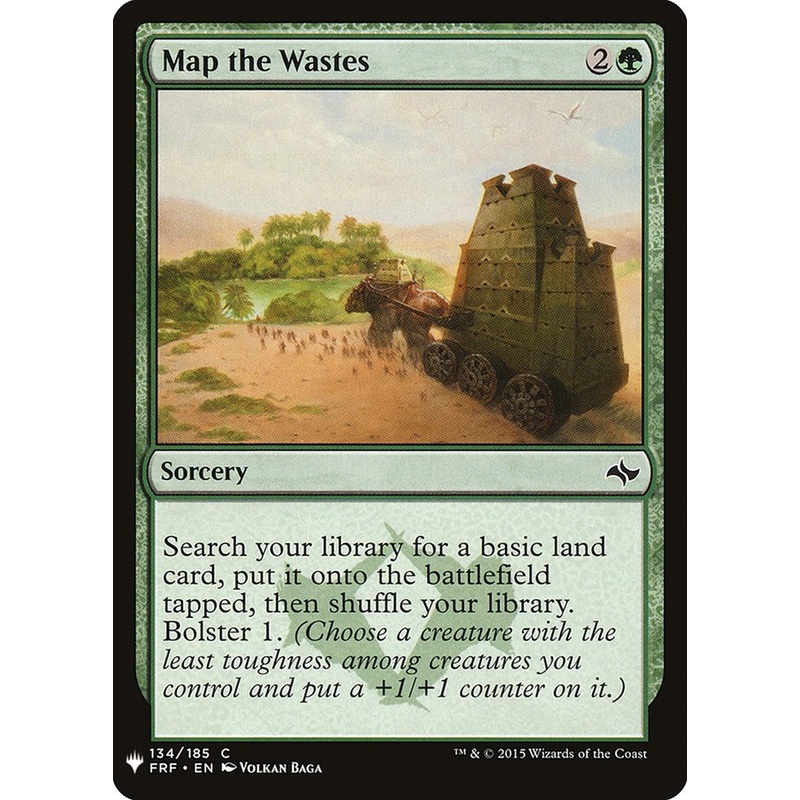 Map the Wastes [Mystery Booster]