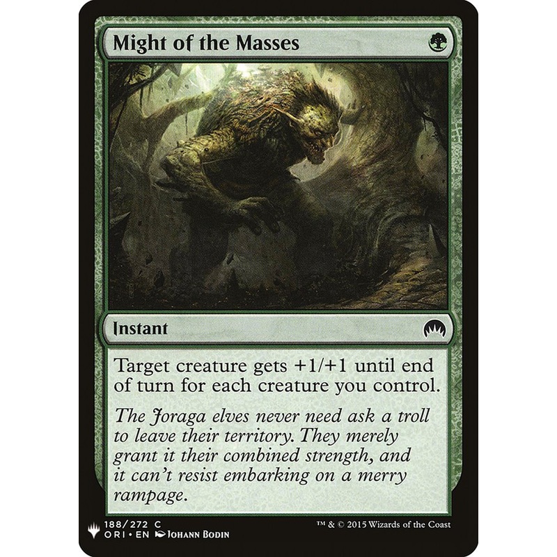 Might of the Masses [Mystery Booster]
