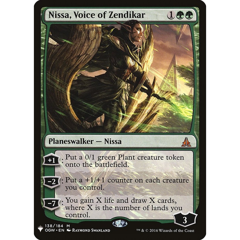 Nissa, Voice of Zendikar [Mystery Booster]