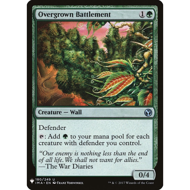 Overgrown Battlement [Mystery Booster]