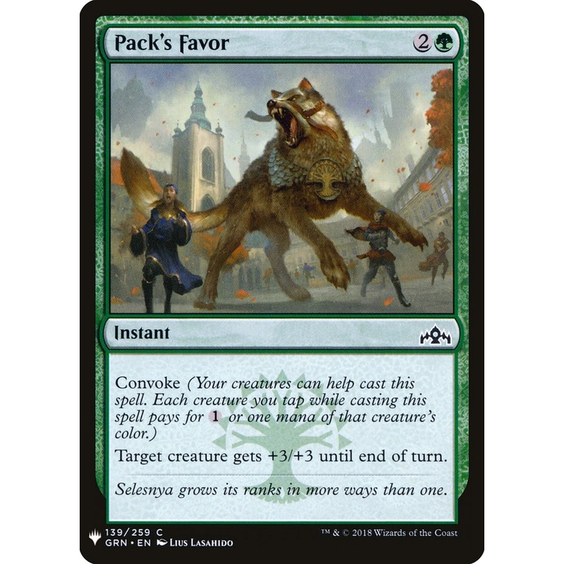 Pack's Favor [Mystery Booster]