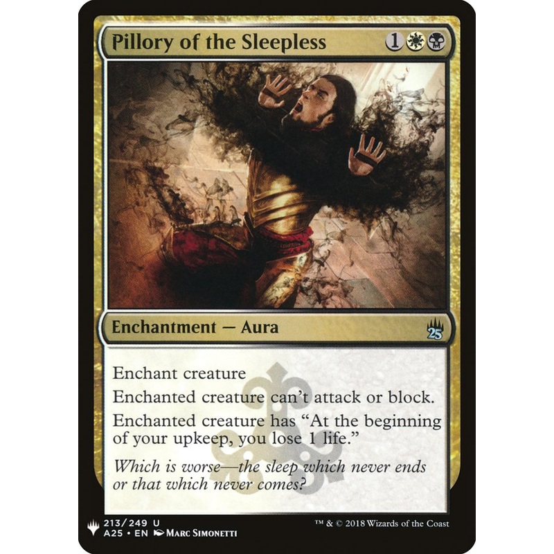 Pillory of the Sleepless [Mystery Booster]