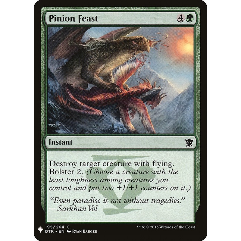 Pinion Feast [Mystery Booster]