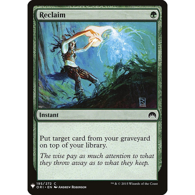Reclaim [Mystery Booster]