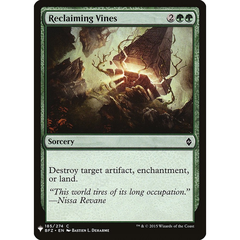Reclaiming Vines [Mystery Booster]