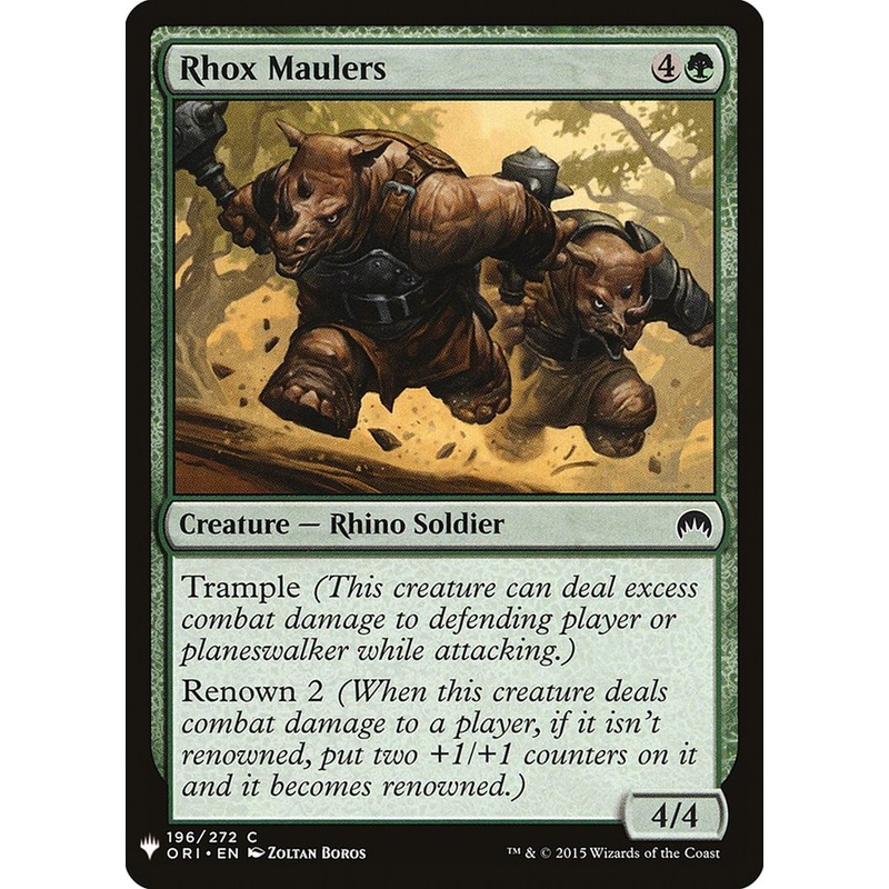 Rhox Maulers [Mystery Booster]