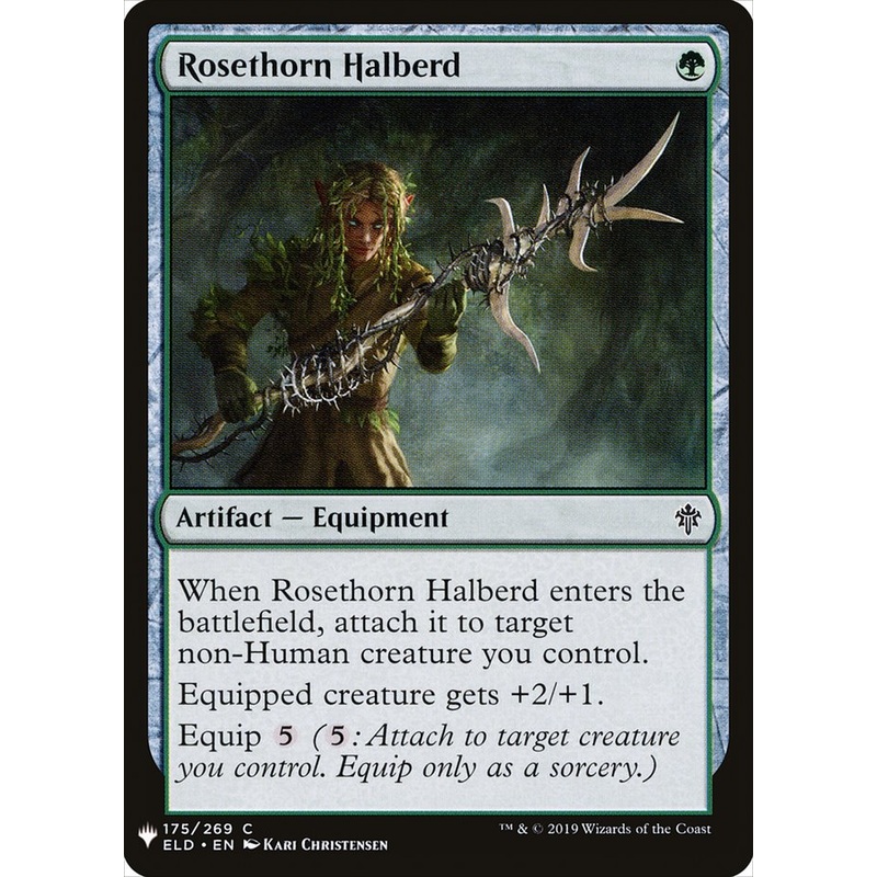 Rosethorn Halberd [Mystery Booster]
