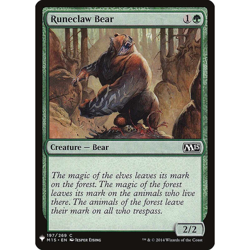 Runeclaw Bear [Mystery Booster]