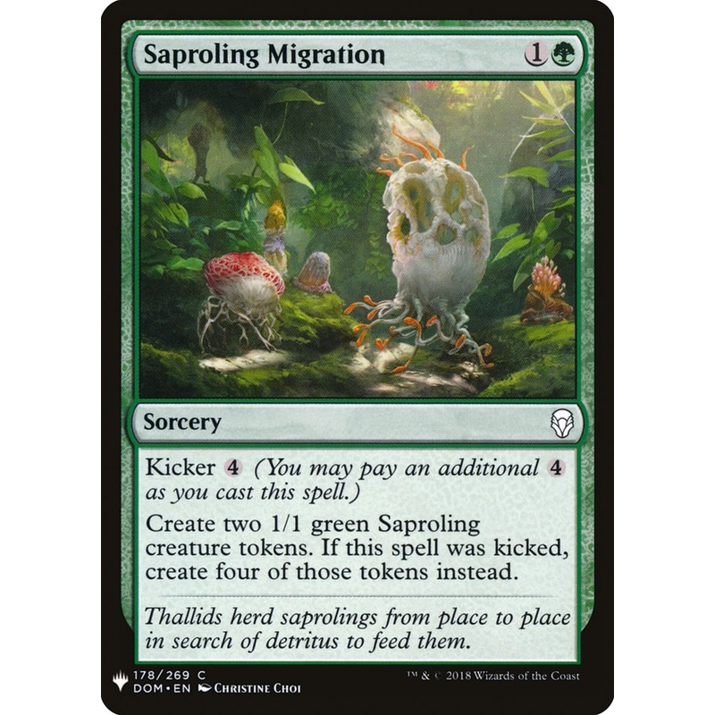 Saproling Migration [Mystery Booster]