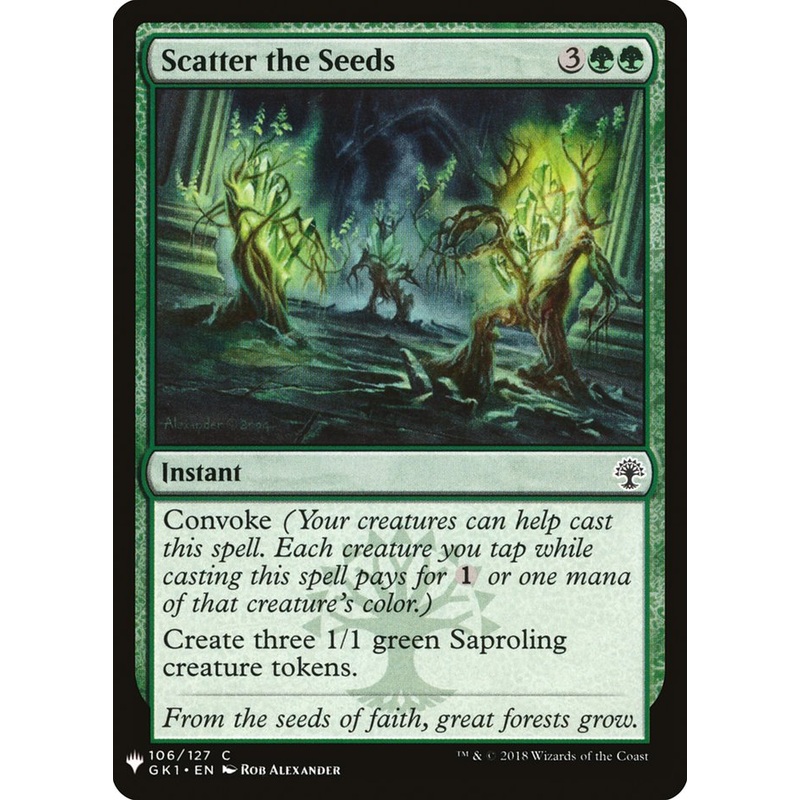 Scatter the Seeds [Mystery Booster]