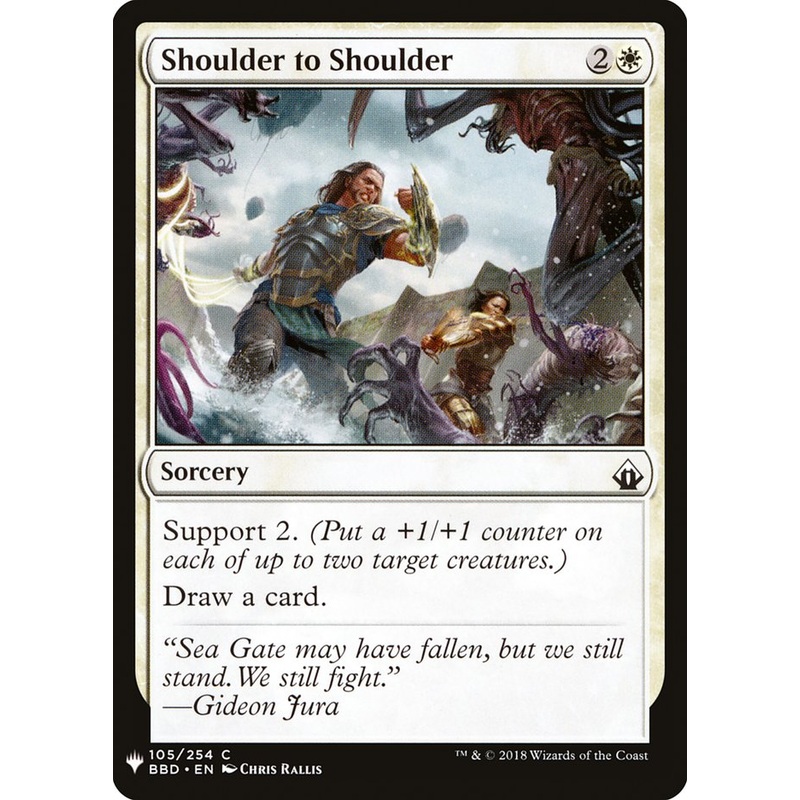 Shoulder to Shoulder [Mystery Booster]