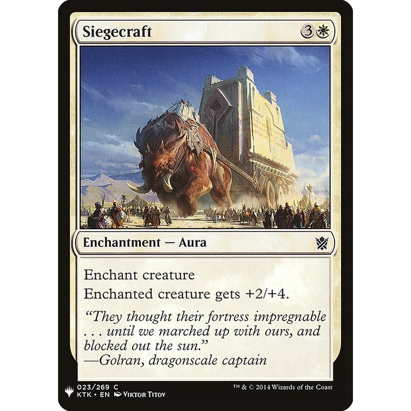 Siegecraft [Mystery Booster]