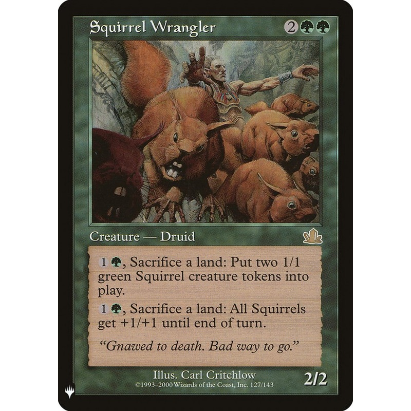Squirrel Wrangler [The List]
