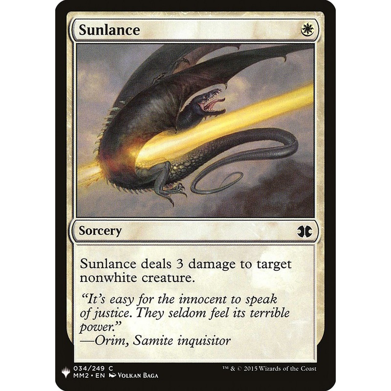 Sunlance [Mystery Booster]