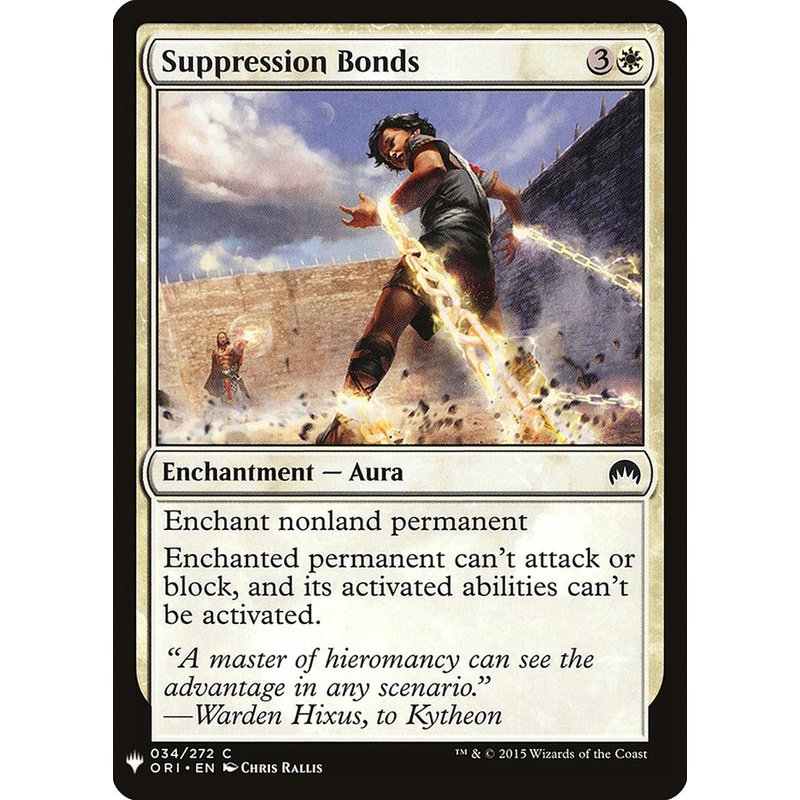 Suppression Bonds [Mystery Booster]