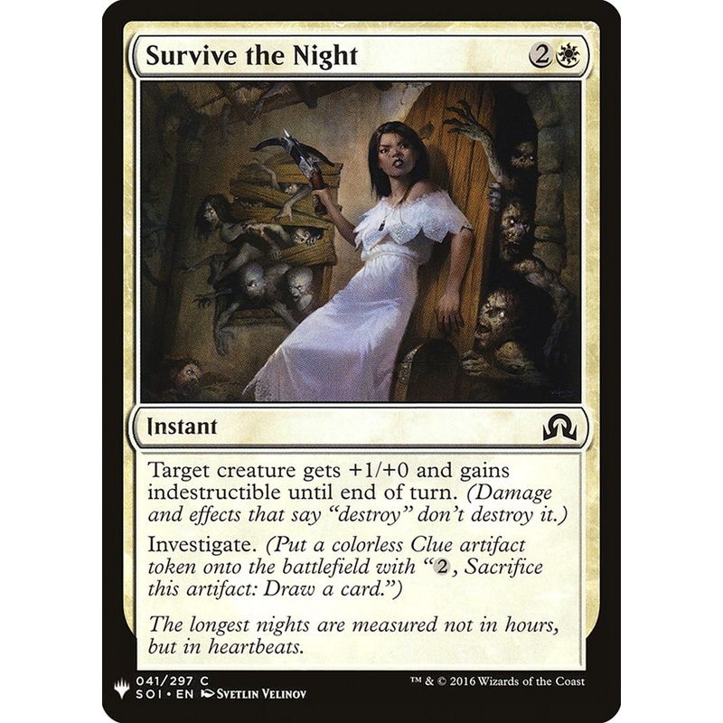 Survive the Night [Mystery Booster]