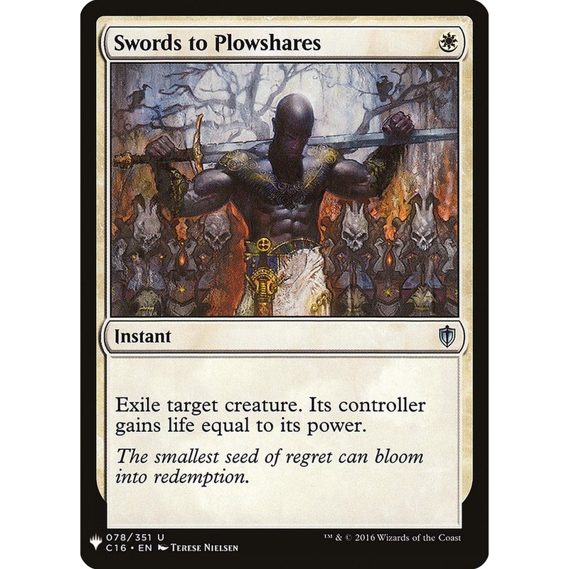 Swords to Plowshares [Mystery Booster]
