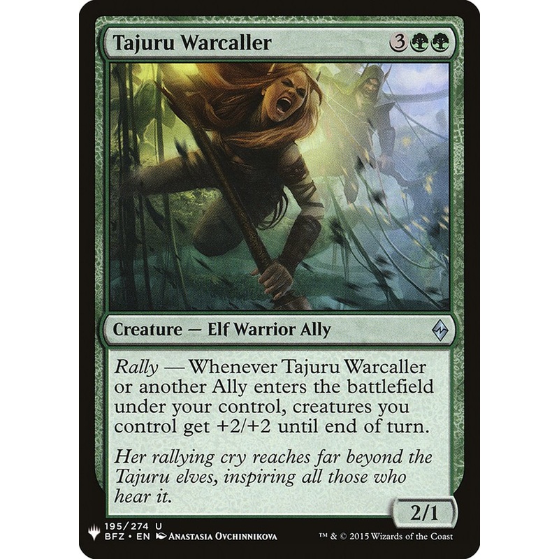 Tajuru Warcaller [Mystery Booster]