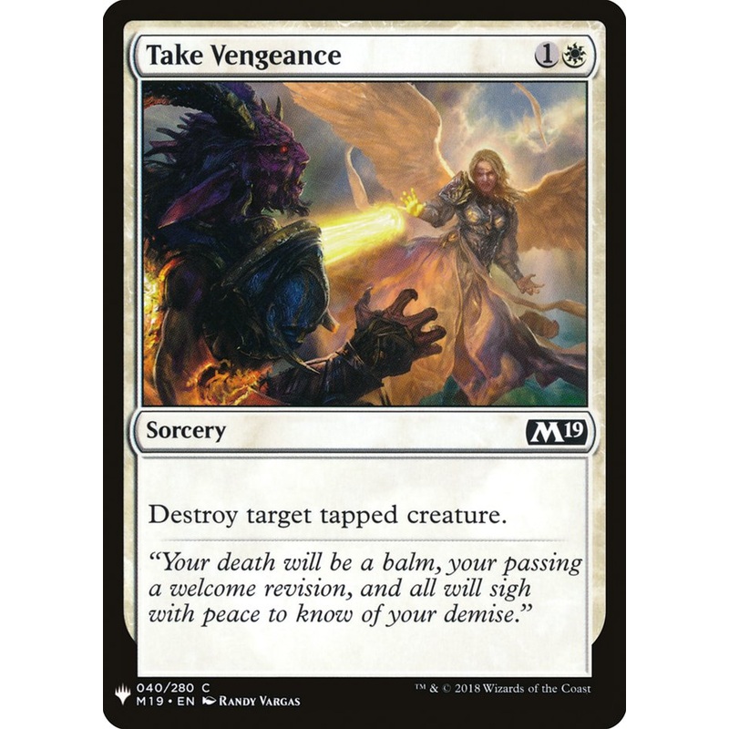 Take Vengeance [Mystery Booster]