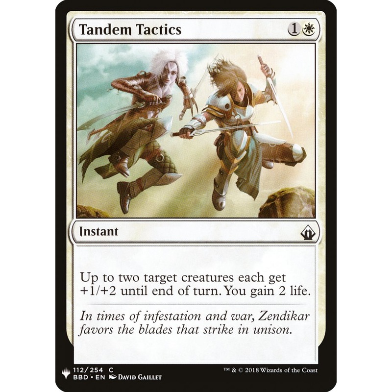 Tandem Tactics [Mystery Booster]