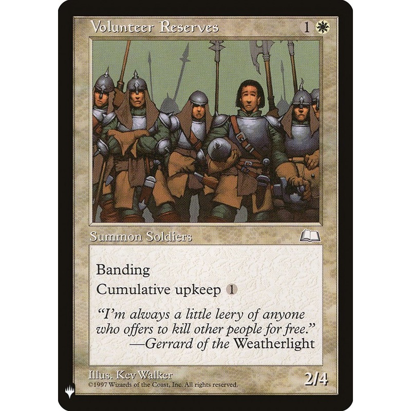 Volunteer Reserves [Mystery Booster]