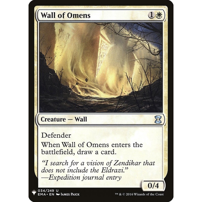 Wall of Omens [Mystery Booster]