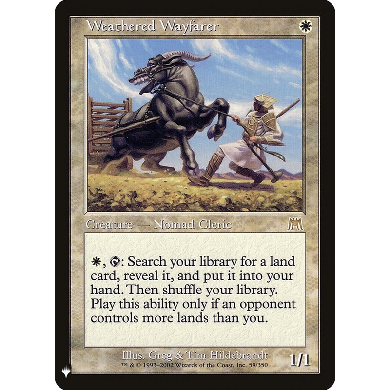 Weathered Wayfarer [Mystery Booster]