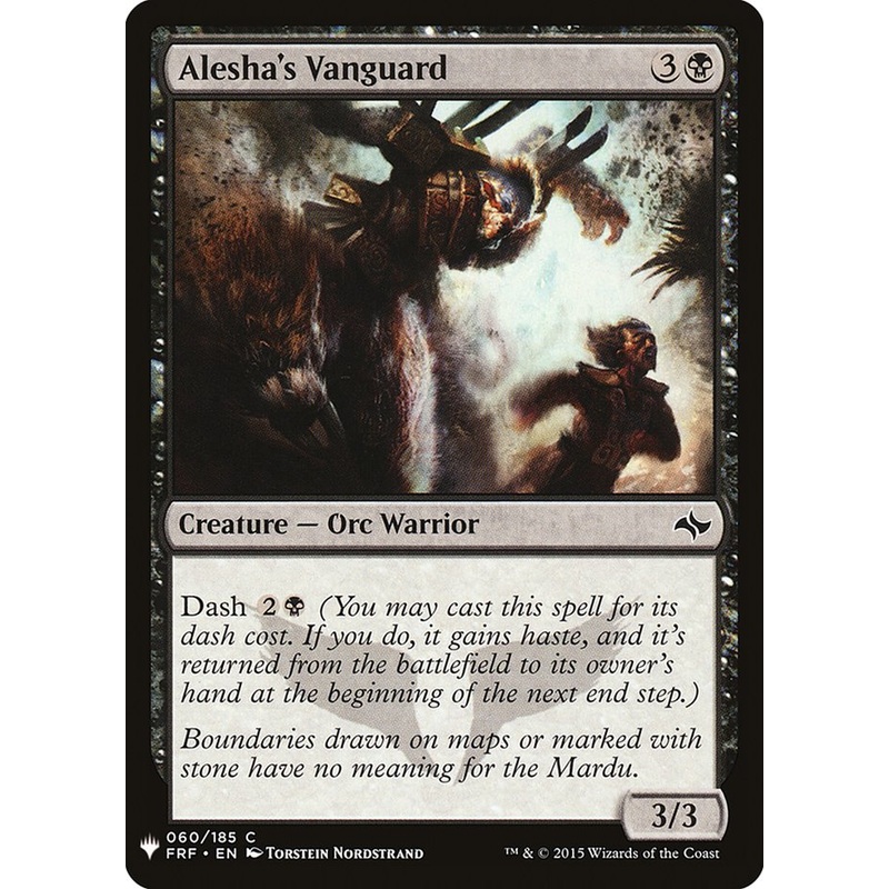 Alesha's Vanguard [Mystery Booster]