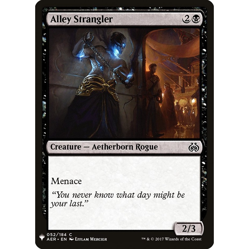 Alley Strangler [Mystery Booster]