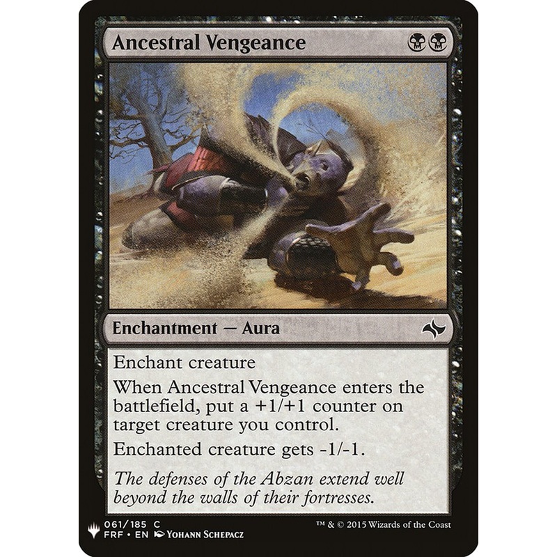Ancestral Vengeance [Mystery Booster]