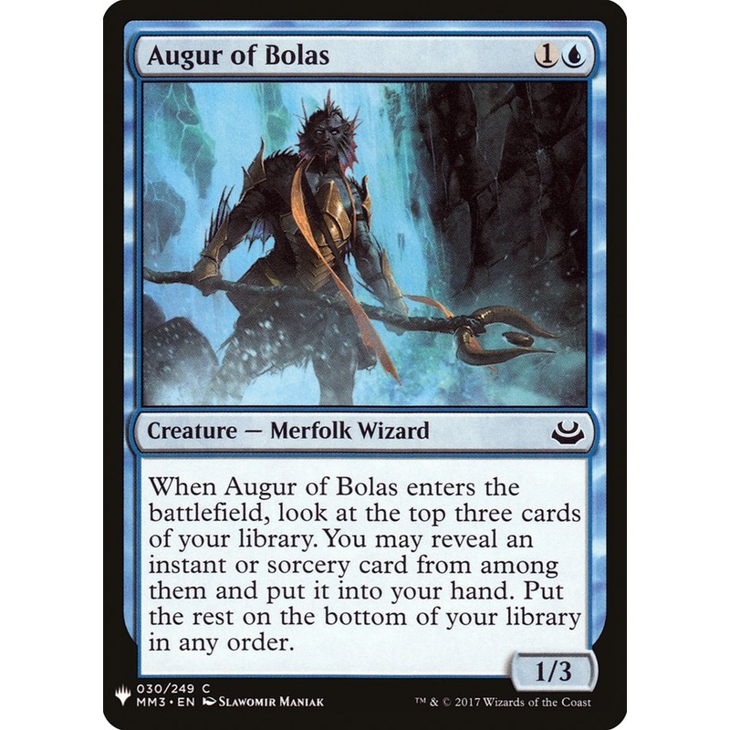 Augur of Bolas [Mystery Booster]